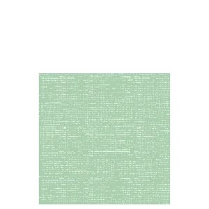 PACK 12 NAPKINS TEXTTILE TOUCH PAPER PASTEL GREEN LARGE