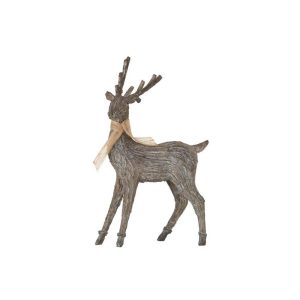 REINDEER POLY BROWN LARGE