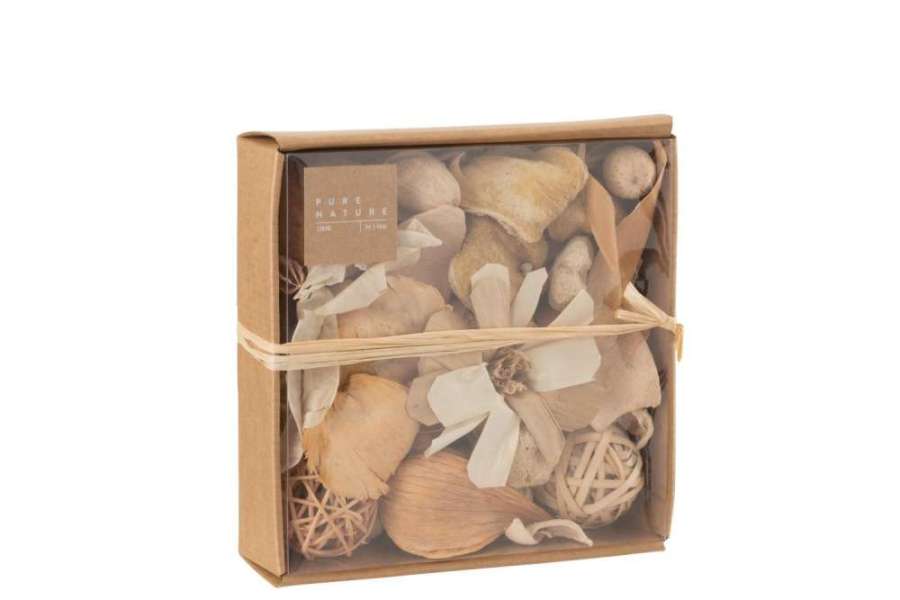 POTPOURRI FLOWERS/NUTS NATURAL