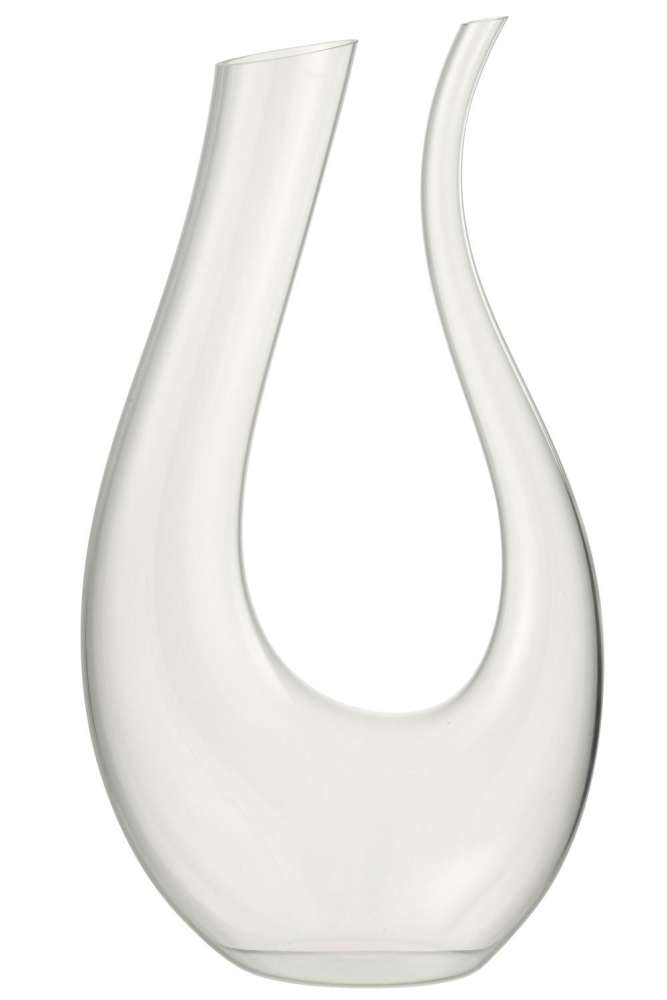 CARAFE U GLASS TRANSPARENT