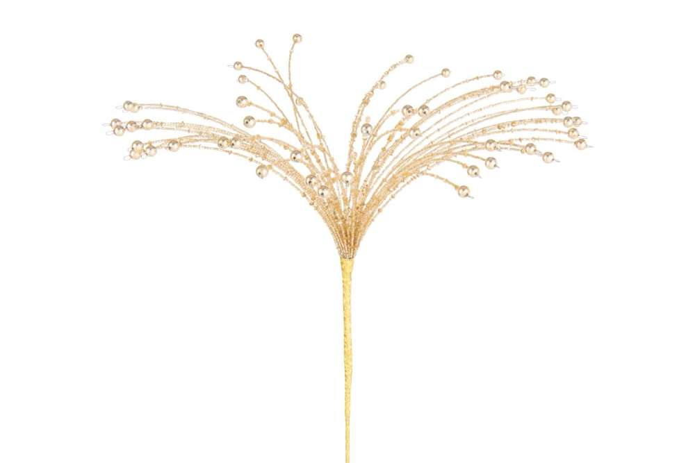 DECORATIVE BRANCH BEADS/IRON GOLD COLORED