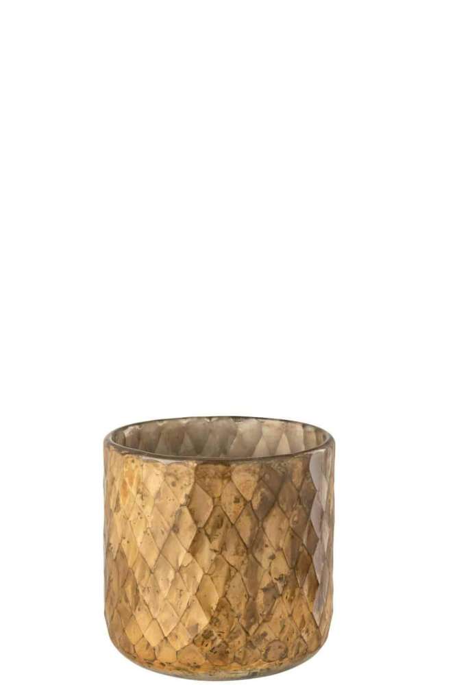 HURRICANE RHOMBUS GLASS GOLD