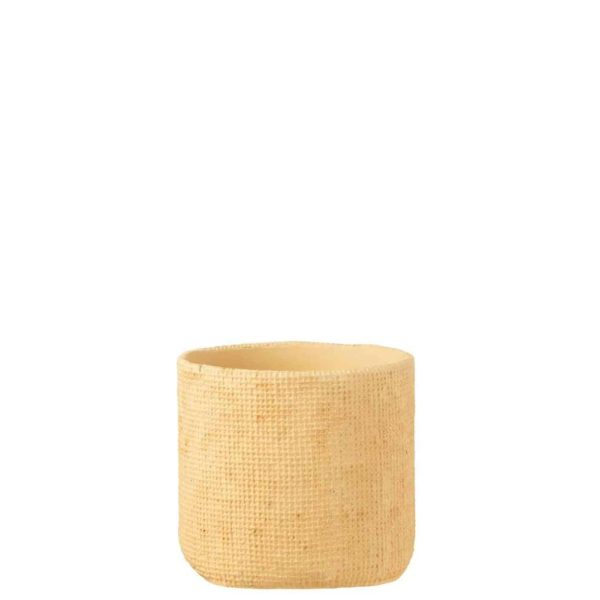 FLOWERPOT SUNNY CEMENT BEIGE MEDIUM