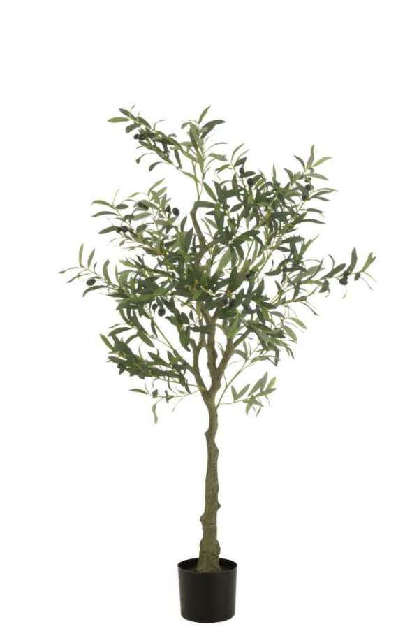 OLIVE TREE POT ARTIFICIAL GREEN SMALL