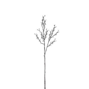 BRANCH BALD TREE PLASTIC DARK BROWN/WHITE SMALL