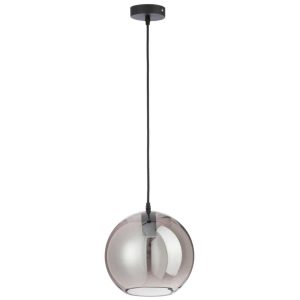 LAMP BALL GLASS MIRROR SILVER MEDIUM