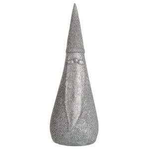 SANTA CLAUS POLY SILVER LARGE