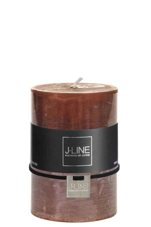 CYL. CANDLE BROWN M 39H J LINE