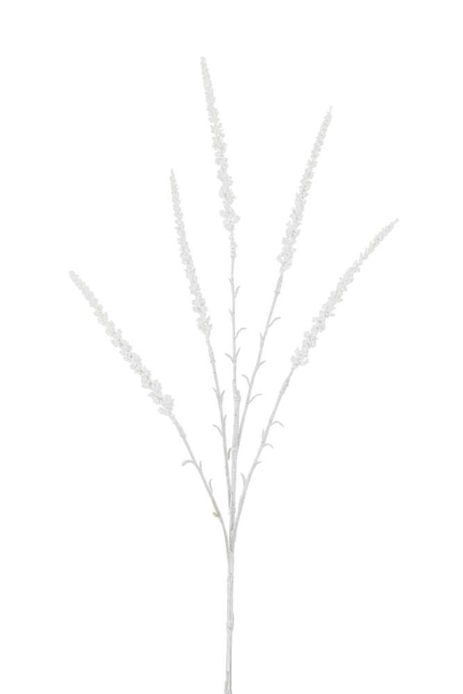 BRANCH ASTILBE 5 SPRAYS PLASTIC WHITE