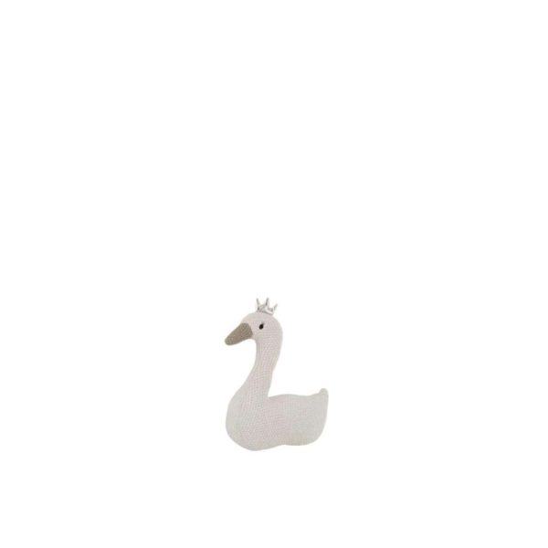 SWAN MINI POLYESTER WHITE/GREY SMALL