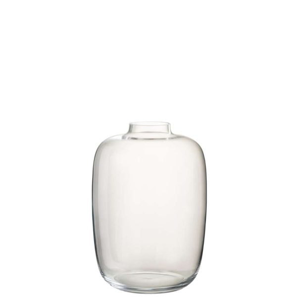 VASE CLEO GLASS TRANSPARENT SMALL