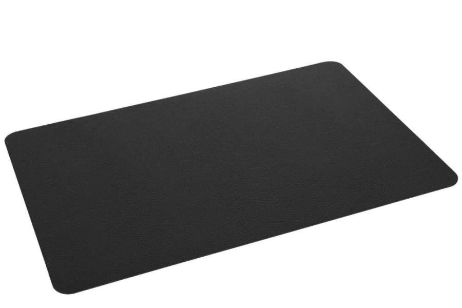 PLACEMAT RECTANGLE PVC BLACK