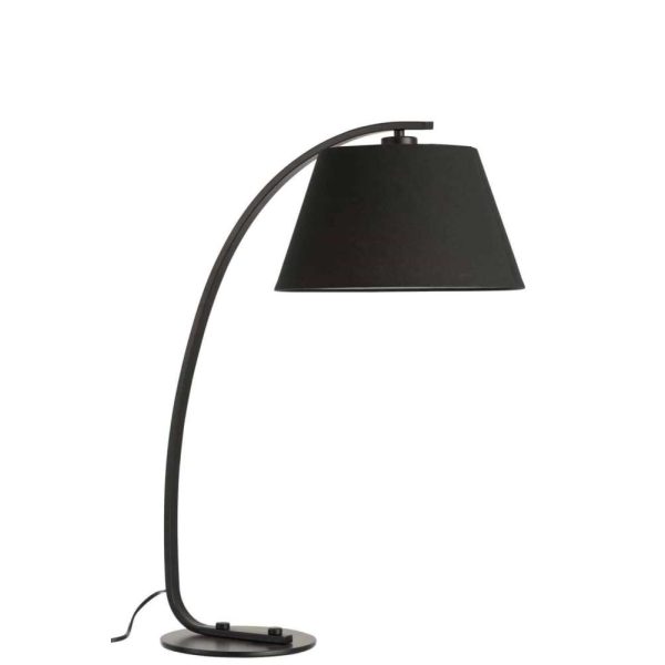 TABLE LAMP ARCH METAL BLACK