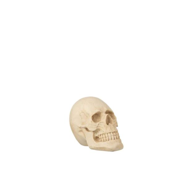 SKULL POLY BEIGE SMALL