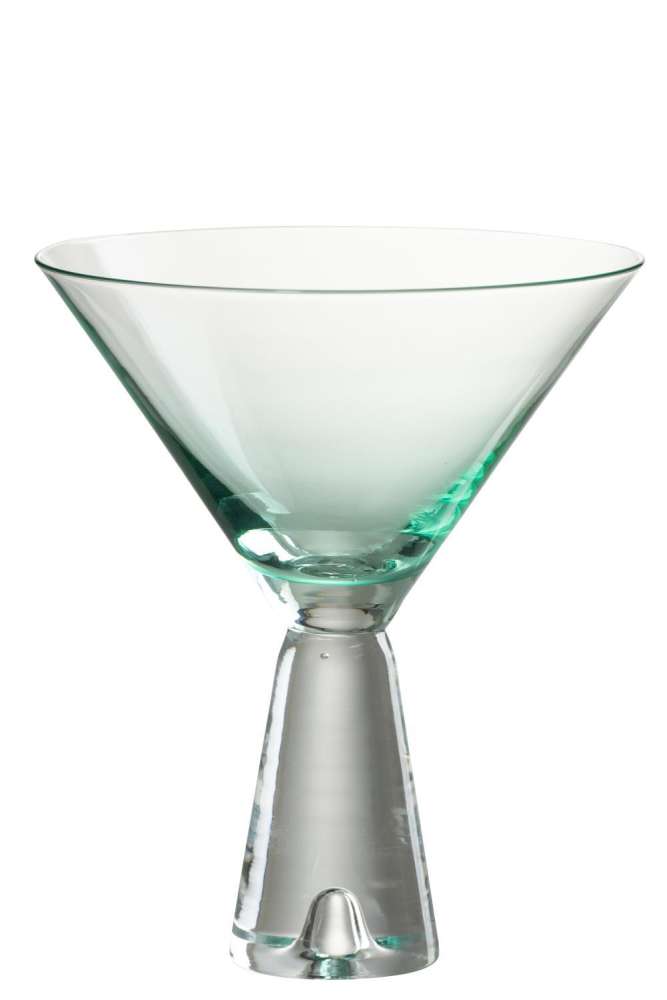 COCKTAIL GLASS LEWIS GLASS TRANSPARENT/AZURE