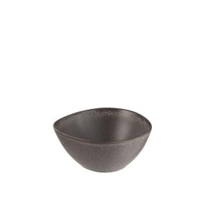 BOWL LOUISE CERAMIC BROWN MEDIUM