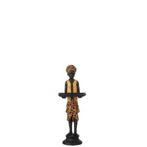 BOY TRAY POLY BLACK/BROWN