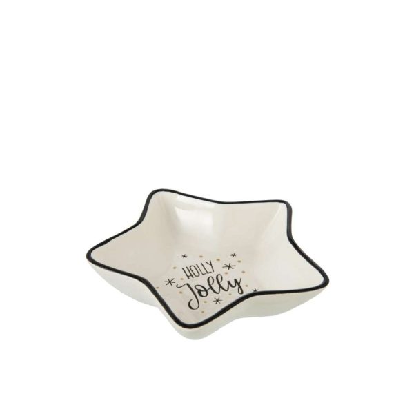 SERVING BOWL STAR DOLOMITE WHITE SMALL