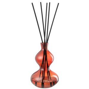 SCENTED OIL OLIVE&FRANKINCENSE GLASS RED LARGE