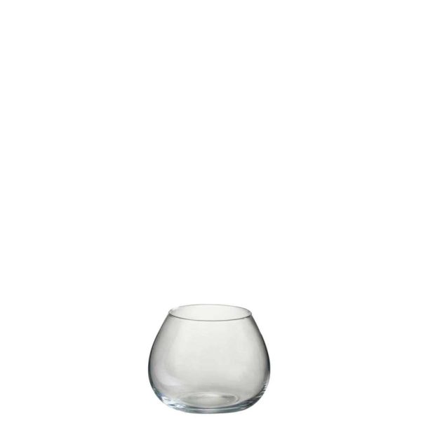 VASE FIE GLASS TRANSPARENT SMALL