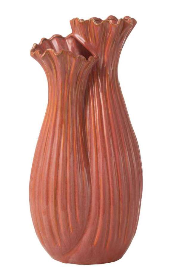 VASE BOTANICA DUO CLAY COPPER ROSE