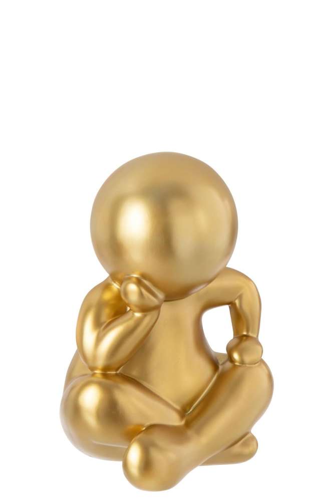 MARCEL SITTING LIMEPOWDER GOLD COLORED