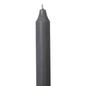 Kronelys Rustikk 2,2X30Cm 29 Grå