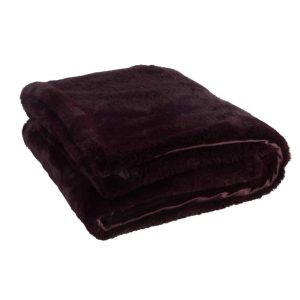 PLAID CUTIE POLYESTER DARK RED