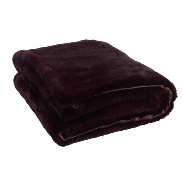 PLAID CUTIE POLYESTER DARK RED