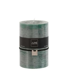 CYLINDER CANDLE DARK GREEN XL -95H
