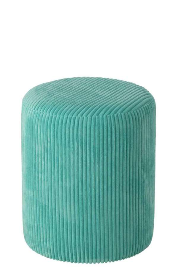 STOOL COLORFUL MDF TURQUOISE