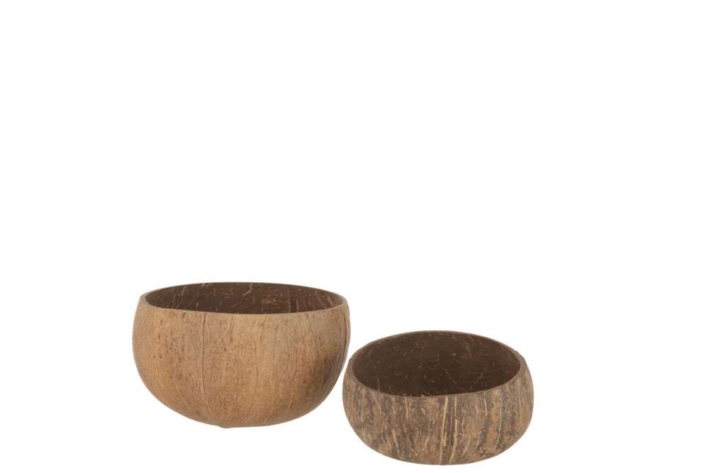 SET OF 2 HALF COCONUTS ROUGH