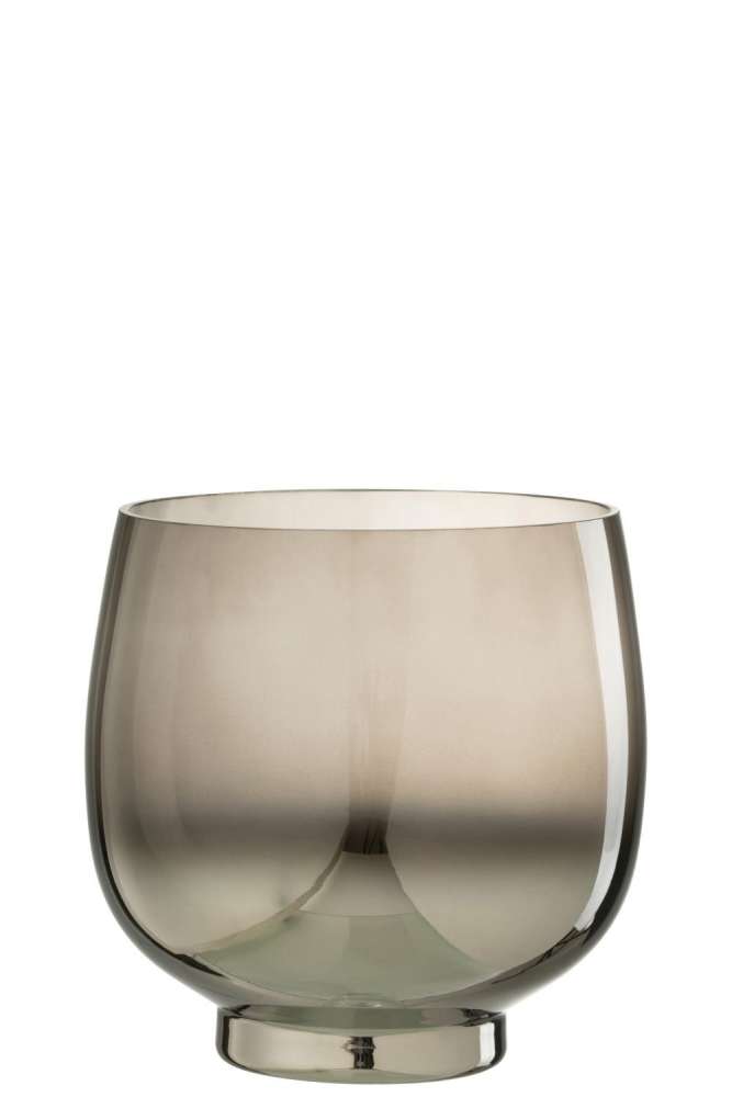 HURRICANE ROUND GLASS SMOKE GREY/SILVER LARGE