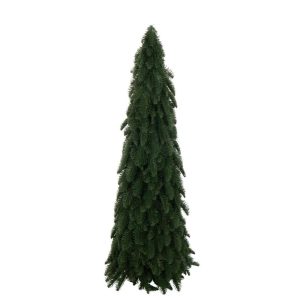 CHRISTMAS TREE ARTIFICIAL PLASTIC DARK GREEN LARGE
