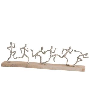 FIGURE 6RUNNERS ALUMINIUM/WOOD SILVER/NATURAL