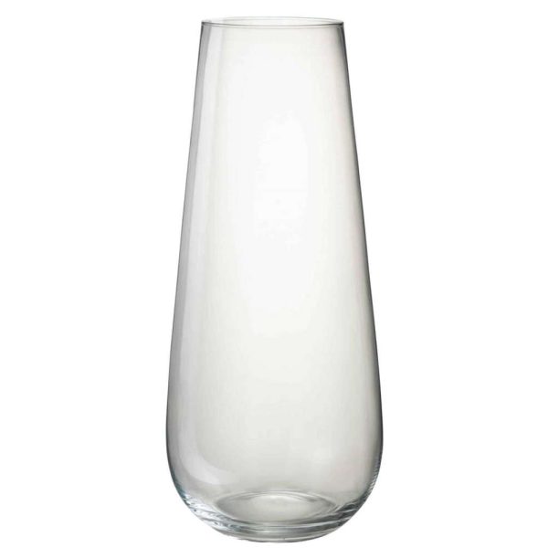 VASE LYNA GLASS TRANSPARENT LARGE