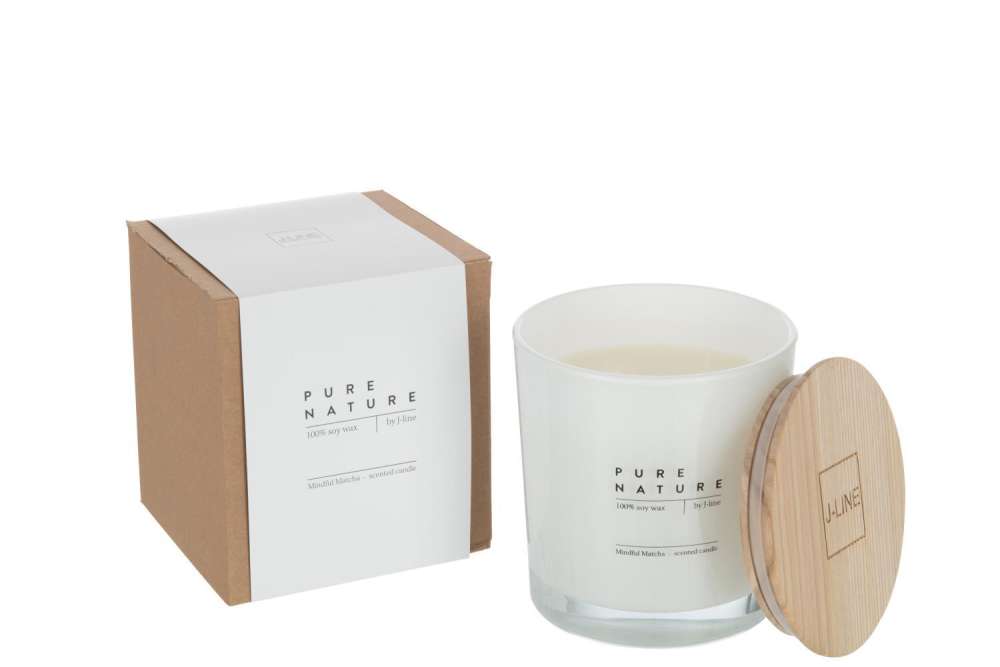 CANDLE MINDFUL MATCHA SOY WAX LARGE-60H