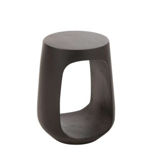 SIDE TABLE POD MANGO WOOD BLACK
