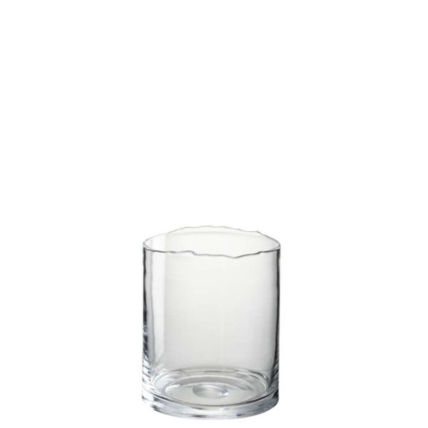 HURRICANE IRREGULAR BORDER GLASS TRANSPARENT LOW