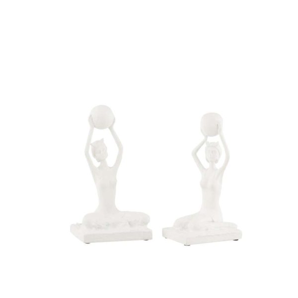 WOMAN SWIMSUIT BALLOON POLY WHITE ASSORTMENT OF 2