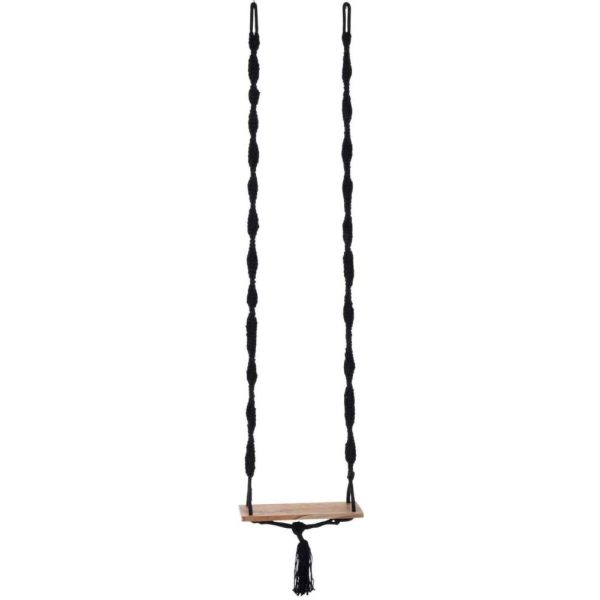 SWING COTTON/ALBASIA WOOD BLACK