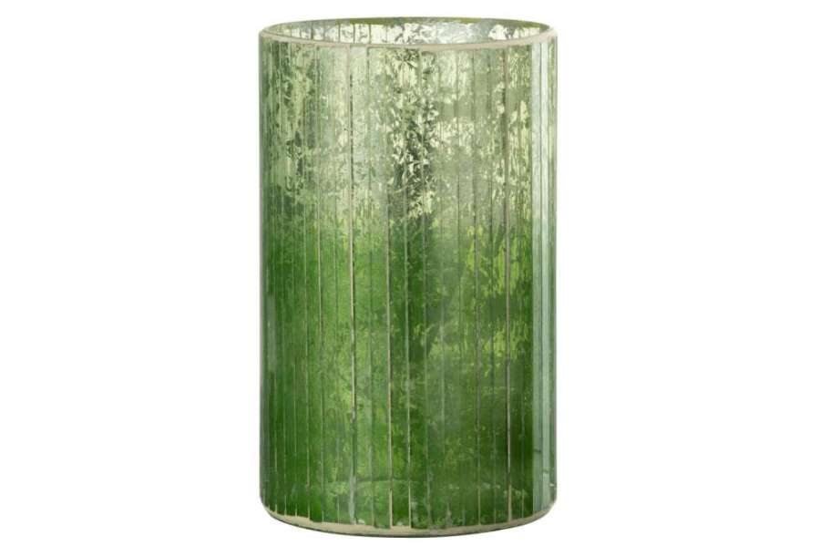 HURRICANE STRIPES GLASS GREEN LARGE