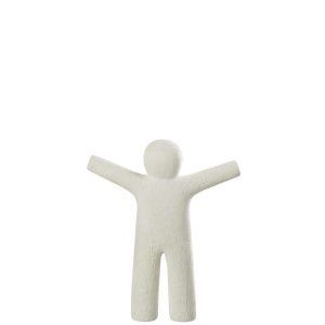 P'TIT MAURICE ROUGH FINISH POLY OFF WHITE SMALL