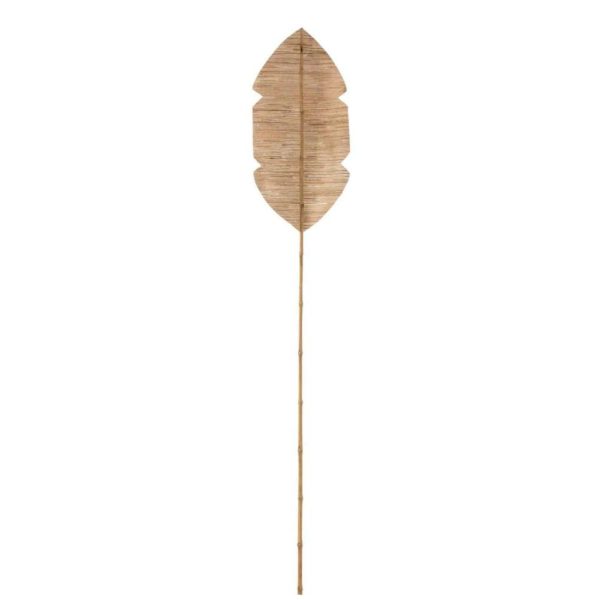 LEAF DECO BAMBOO/BANANAS LEAVES NATURAL LARGE