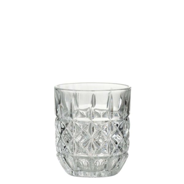 WHISKEY GLASS LONE GLASS TRANSPARENT