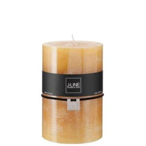 CYLINDER CANDLE OCHRE XL -95H