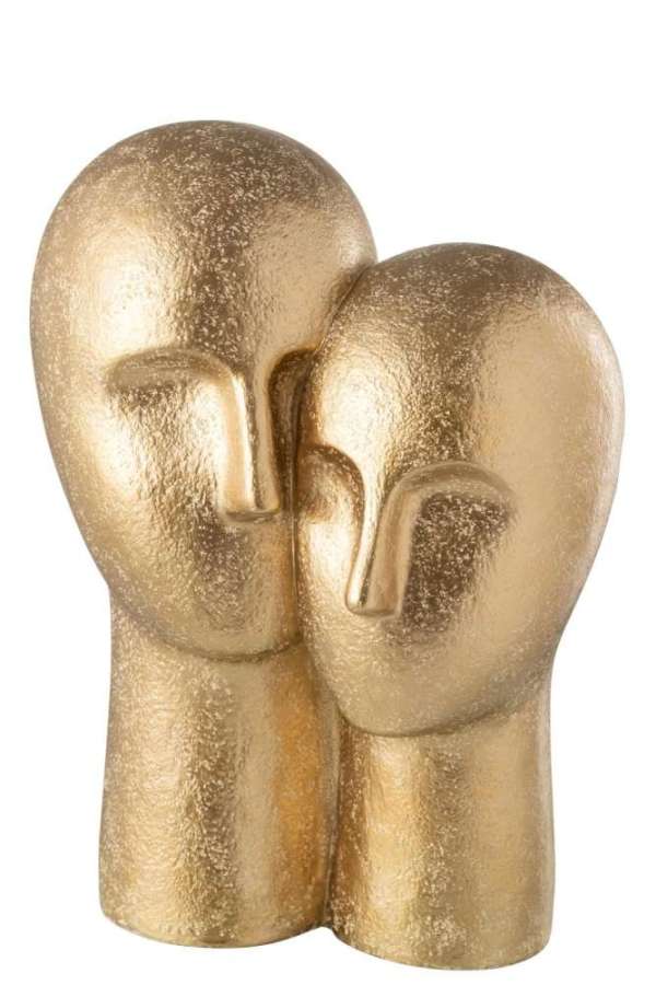 HEAD COUPLE RESIN GOLD