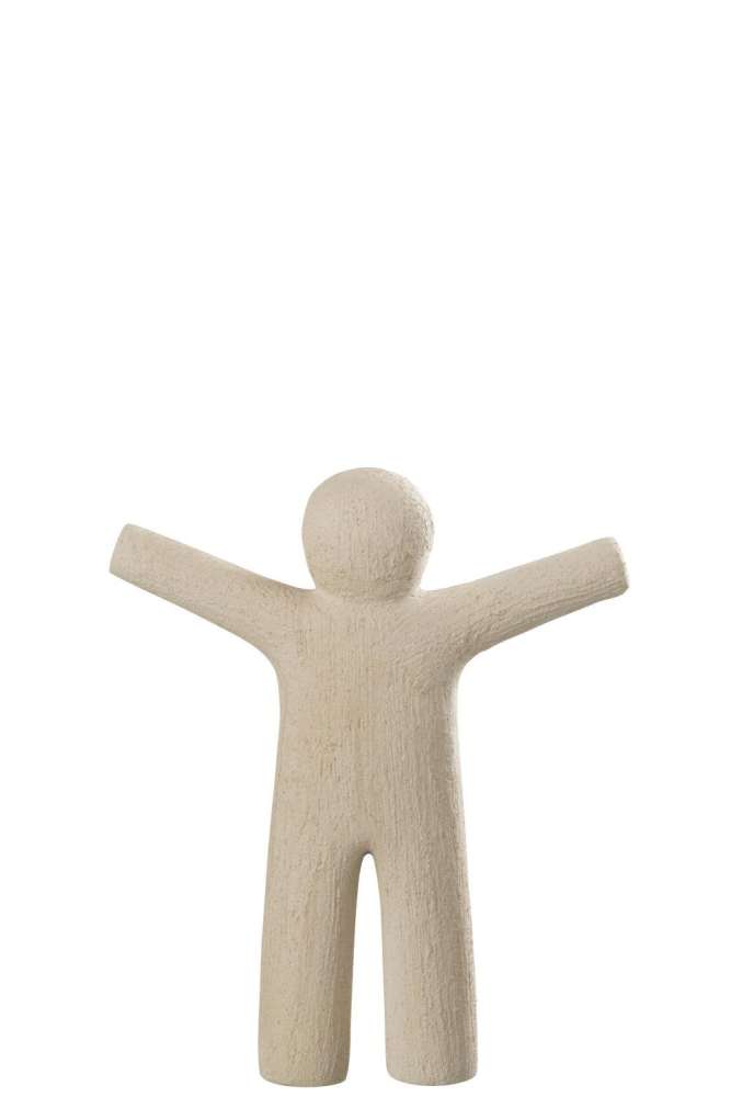 P'TIT MAURICE ROUGH FINISH POLY BEIGE SMALL