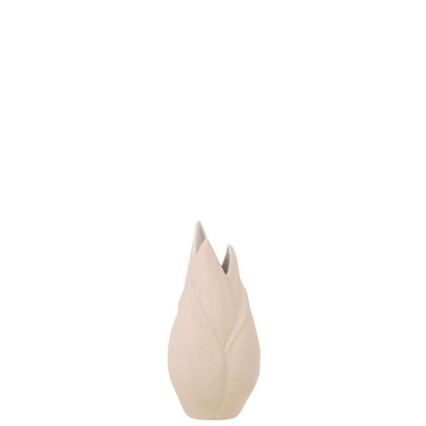 VASE SAND CERAMIC BEIGE SMALL