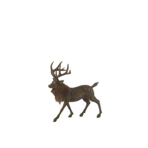 DEER FUR RESIN BROWN SMALL
